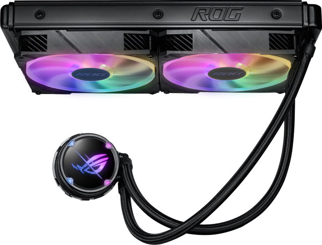 Охладител за процесор ASUS ROG STRIX LC II 280 ARGB, AIO