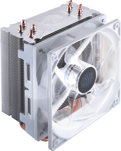 Охладител за процесор Cooler Master Hyper 212 LED White Edition, AMD/Intel