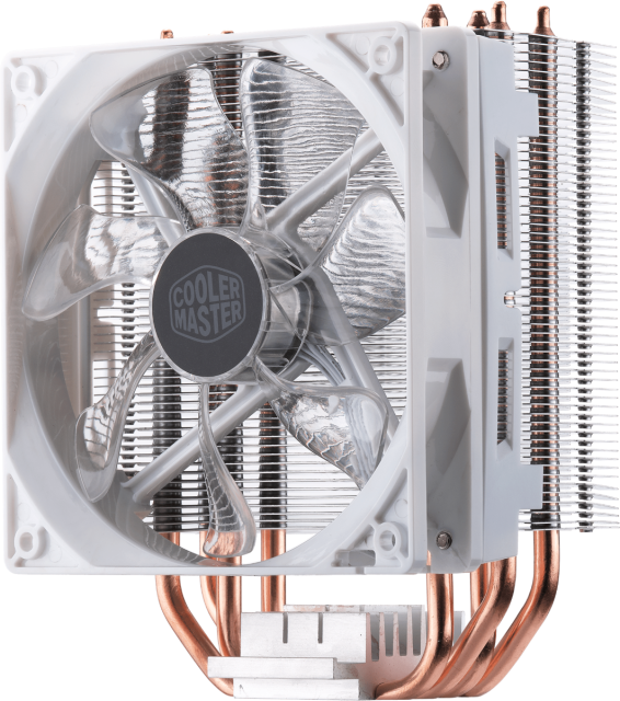 Охладител за процесор Cooler Master Hyper 212 LED White Edition, AMD/Intel
