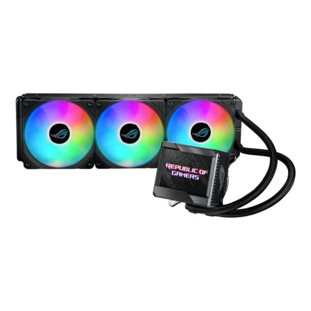 Охладител за процесор ASUS ROG RYUJIN II 360, 3.5" Full Color LCD Display, 3 x 120mm ROG Вентилатори