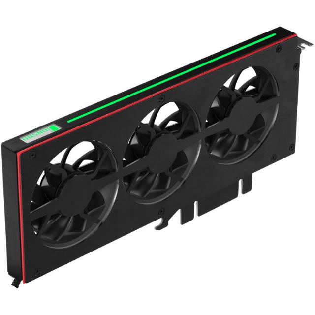Допълнителен охладител за видео карта Jonsbo VF-1 PCI, 3 x 80mm, RGB