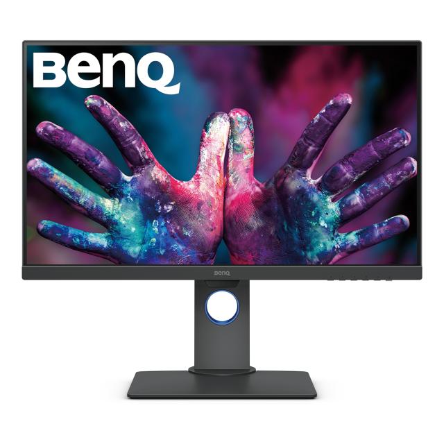 Монитор BenQ PD2705Q, 27" IPS LED, 5ms, 2560x1440 2K QHD, Designer Monitor, AQCOLOR, 100% sRGB, HDR10, B.I., LBL, KVM, ICCsync, CAD/CAM, DualView, Contrast 1000:1, 300 cd/m2, HDMI, DP, USB Type-C(Power 65W, DP alt), Speakers 2x2W, Height Adj., Swivel