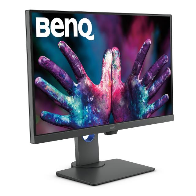 Монитор BenQ PD2705Q, 27" IPS LED, 5ms, 2560x1440 2K QHD, Designer Monitor, AQCOLOR, 100% sRGB, HDR10, B.I., LBL, KVM, ICCsync, CAD/CAM, DualView, Contrast 1000:1, 300 cd/m2, HDMI, DP, USB Type-C(Power 65W, DP alt), Speakers 2x2W, Height Adj., Swivel