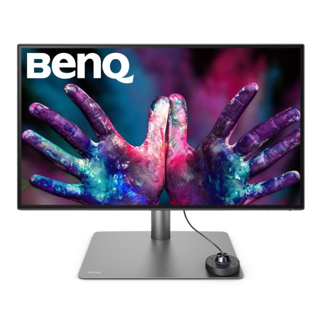 Монитор BenQ PD2725U 27" IPS LED 5ms 3840x2160 4K UHD, DesignVue Thunderbolt Mon, AQCOL., 100% sRGB, HDR400, B.I., LBL,KVM Sw, ICCsync, CAD/CAM, DualView, Contr.1200:1, 400 cd/m2, 2xHDMI, DP, Thb 3(PD65W, DP alt), USB3.1 Hub, Sp.2x2.5W, HAdj., Swivel