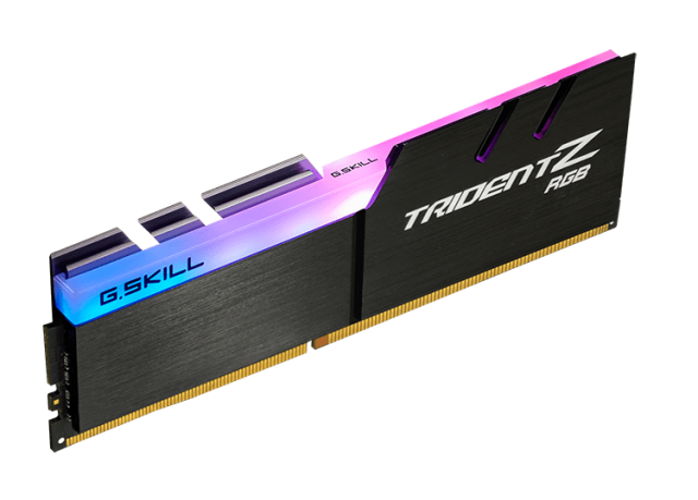 Памет G.SKILL Trident Z RGB 32GB(2x16GB) DDR4 PC4-25600 3200MHz CL16 F4-3200C16D-32GTZR