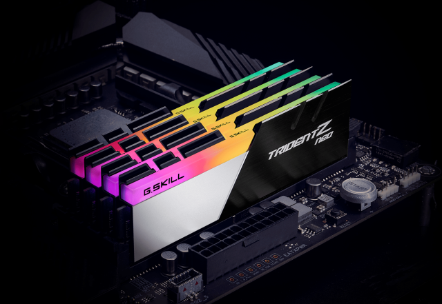 Памет G.SKILL Trident Z Neo RGB 16GB(2x8GB) DDR4 PC4-28800 3600MHz CL16 F4-3600C16D-16GTZN