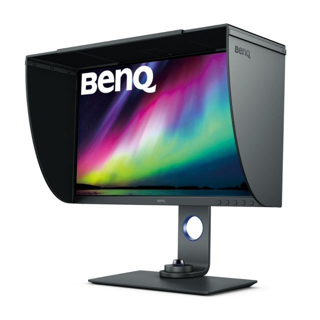 Монитор BenQ SW270C, 27" IPS, 5ms, 2560x1440 2K, Photographer Monitor, 99% AdobeRGB, 16-Bit 3D LUT, HDR 10, AQCOLOR, PIP/PBP, 1000:1, DCR 20M:1, 10bit, 300 cd/m2, HDMI x2, DP, USB Type-C (PD60W,DP Alt mode), Card Reader, Height Adj., Pivot, Swivel, T