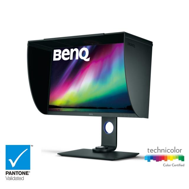 Монитор BenQ SW271, 27" IPS, 5ms, 3840x2160 4K, Photographer Monitor, 99% AdobeRGB, 14-Bit 3D LUT, Delta E <2, HDR 10, Flicker-free, 1000:1, DCR 20M:1, 10bit, 350 cd/m2, HDMI x2, DP, USB Type-C, USB 3.0 Hub, Card Reader, Height Adj., Pivot, Swivel, T