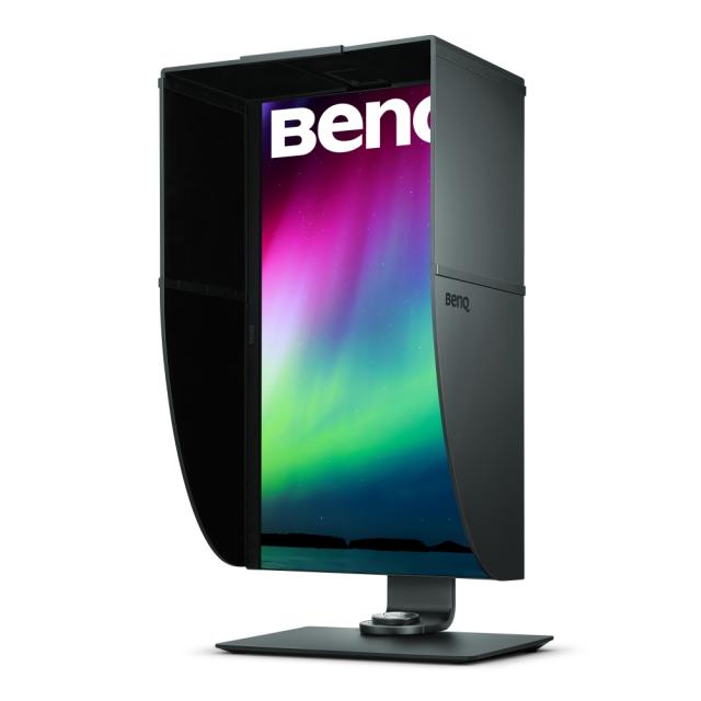 Монитор BenQ SW271, 27" IPS, 5ms, 3840x2160 4K, Photographer Monitor, 99% AdobeRGB, 14-Bit 3D LUT, Delta E <2, HDR 10, Flicker-free, 1000:1, DCR 20M:1, 10bit, 350 cd/m2, HDMI x2, DP, USB Type-C, USB 3.0 Hub, Card Reader, Height Adj., Pivot, Swivel, T