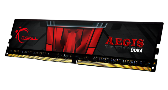 Памет G.SKILL Aegis 8GB DDR4 PC4-24000 3000MHz CL16 F4-3000C16S-8GISB