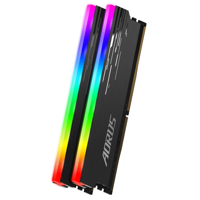 Памет Gigabyte AORUS RGB 16GB DDR4 (2x8GB), 4400MHz, CL19-26-26-46, 1.35v