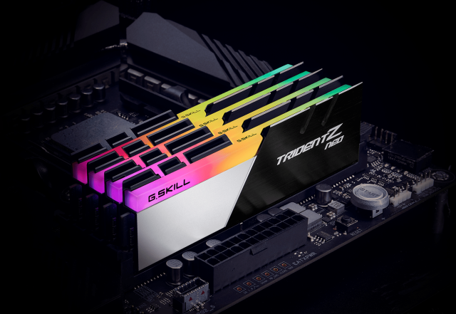 Памет G.SKILL Trident Z Neo RGB 32GB (2x16GB) DDR4 PC4-28800 3600MHz, CL16, 1.2 V