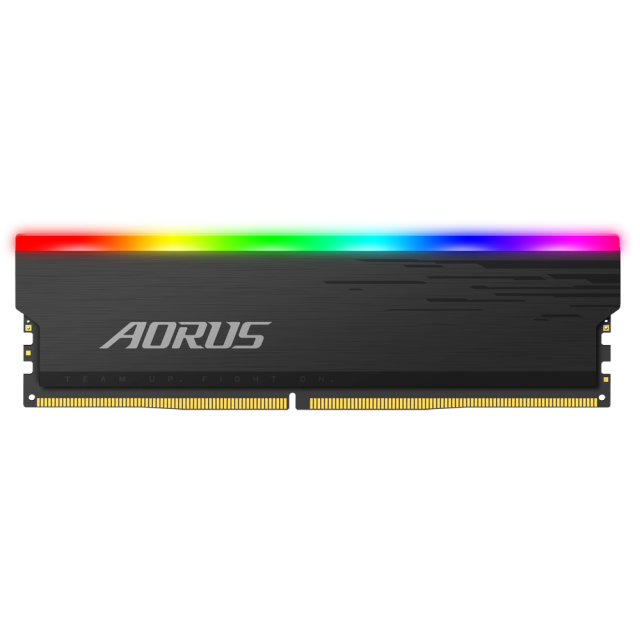 Памет Gigabyte AORUS RGB 16GB DDR4 (2x8GB) 3733MHz  CL18-22-22-42 с Демо Кит