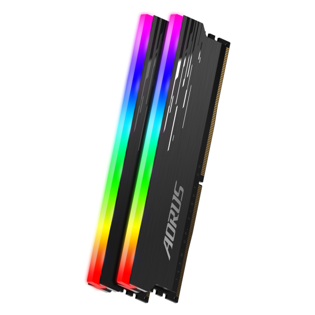 Памет Gigabyte AORUS RGB 16GB DDR4 (2x8GB) 3733MHz  CL18, 1.4 V, с Демо Кит