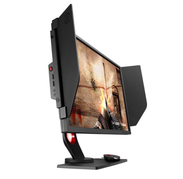 Монитор BenQ Zowie XL2746S, 27", e-Sports TN, 0.5ms, 240Hz, 1920x1080 FHD, DyAc+ Technology , FreeSync, Flicker-free, Black eQualizer, S Switch, Shield, Color Vibrance, 1000:1, 12M:1 DCR, 320 cd/m2, HDMI, DP, DVI-DL, USB, Headphone jack, Mic jack, He
