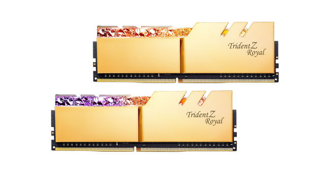 Памет G.SKILL Trident Z Royal 16GB(2x8GB) DDR4 PC4-32000 4000MHz CL16 F4-4000C16D-16GTRGA