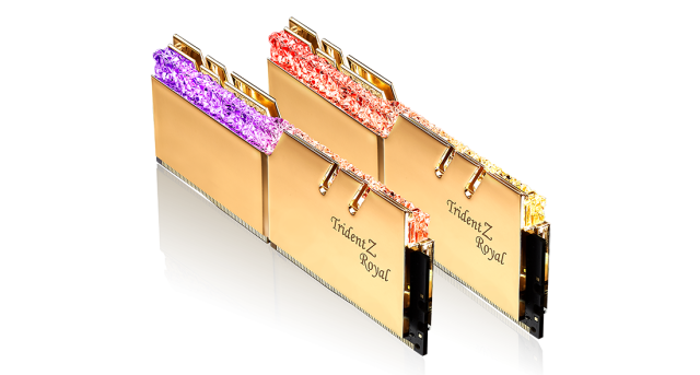 Памет G.SKILL Trident Z Royal 16GB(2x8GB) DDR4 PC4-32000 4000MHz CL16 F4-4000C16D-16GTRGA