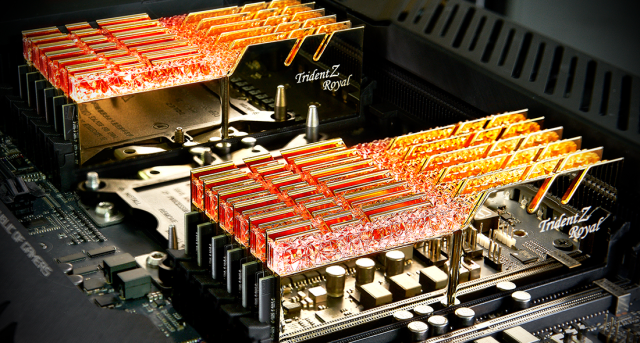 Памет G.SKILL Trident Z Royal 16GB(2x8GB) DDR4 PC4-32000 4000MHz CL16 F4-4000C16D-16GTRGA
