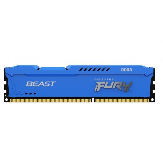 Памет Kingston FURY Blue 8GB DDR3 PC3-12800 1600MHz CL10 KF316C10B/8