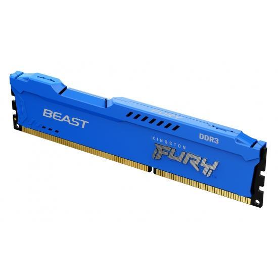 Памет Kingston FURY Blue 8GB DDR3 PC3-12800 1600MHz CL10 KF316C10B/8