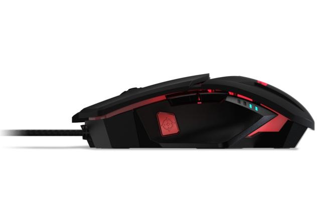 Мишка Acer Nitro Gaming Mouse Retail Pack, up to 4000 DPI, 6-level DPI Switch, 4 x 5g weights to customize, Burst Fire button