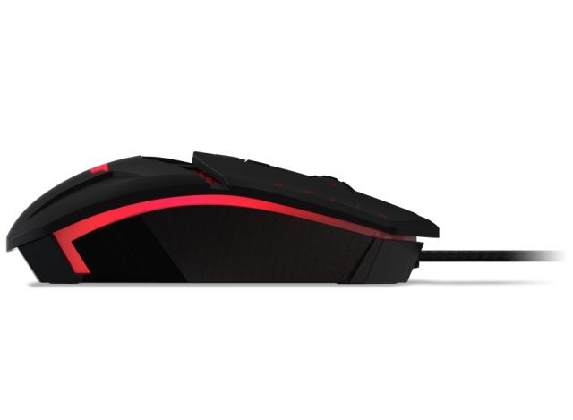 Мишка Acer Nitro Gaming Mouse Retail Pack, up to 4000 DPI, 6-level DPI Switch, 4 x 5g weights to customize, Burst Fire button