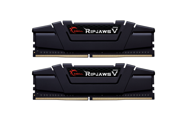 Памет G.SKILL Ripjaws V Black 16GB(2x8GB) DDR4 PC4-28800 3600MHz CL18 F4-3600C18D-16GVK