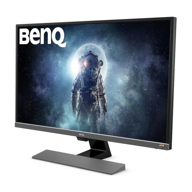 Монитор BenQ EW3270U, 31.5" VA, 4ms, 3840x2160 4K UHD, Entertainment Monitor, FreeSync, HDR, 95% DCI-P3, Opt-Clarity, Flicker-free, LBL, B.I.+, Super Resolution, 3000:1, 20M:1 DCR, 10 bit, 300 cd/m2, HDMI, DP, USB Type-C, Speakers, Tilt, Metallic Gre