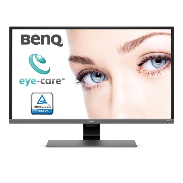 Монитор BenQ EW3270UE, 31.5" VA, 4ms, 3840x2160 4K UHD, FreeSync, Entertainment Monitor, HDR, 95% DCI-P3, Opt-Clarity, Flicker-free, LBL, B.I.+, Super Resolution, 3000:1, 20M:1 DCR, 10 bit, 300 cd/m2, HDMI, DP, USB Type-C, Speakers, Tilt, Metallic Gr