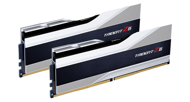 Памет G.SKILL Trident Z5 Silver 32GB (2x16GB) DDR5 PC5-48000 6000MHz, CL40, 1.3V