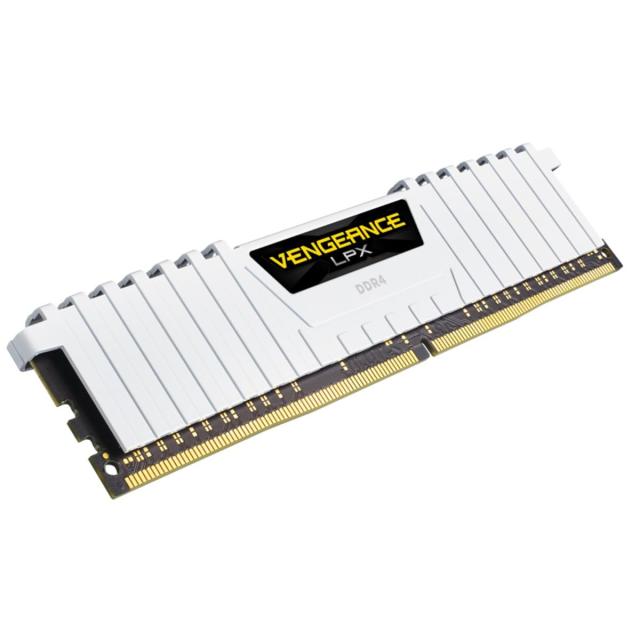 Памет Corsair Vengeance LPX White 16GB(2x8GB) DDR4 PC4-25600 3200MHz CL16 CMK16GX4M2B3200C16W