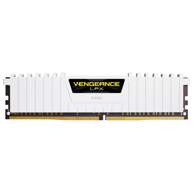 Памет Corsair Vengeance LPX White 16GB(2x8GB) DDR4 PC4-25600 3200MHz CL16 CMK16GX4M2B3200C16W