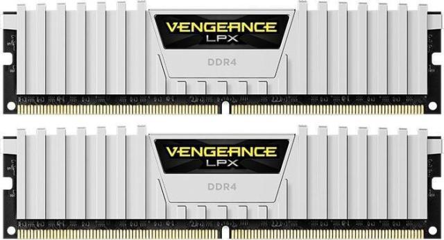 Памет Corsair Vengeance LPX White, 32GB(2x16GB), DDR4, PC4-25600 3200MHz, CL16, 1.35 V 