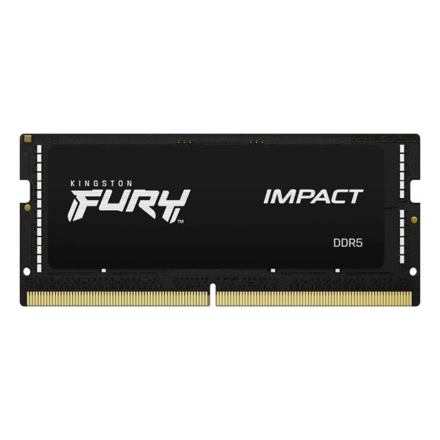 Памет Kingston FURY IMPACT, 16GB DDR5 4800MHz, SODIMM, , CL40, 1.1V