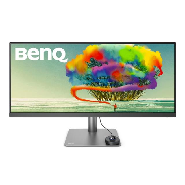 Монитор BenQ PD3420Q 34"W IPS LED 5ms 3440x1440 2K QHD, Design Mon, WQHD, AQCOL.,100% sRGB/98% P3,HDR400, B.I.,LBL,KVM, ICCsync, CAD/CAM, DualView, Contr.1000:1, 350 cd/m2, 2xHDMI,DP,USB-C(PD65W, DP Alt Mode),USB-C/USB 3.0x2, Sp.2x2.5W, HAdj., Swivel