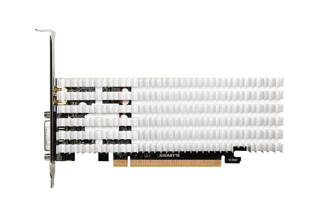 Видео карта GIGABYTE GeForce® GT 1030 2GB GDDR5 64 bit, Silent, Low Profile, DVI-D, HDMI