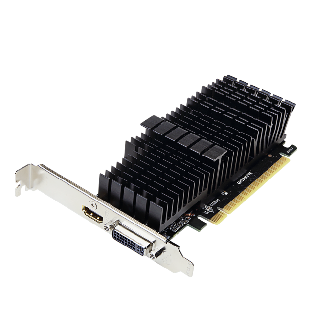 Видео карта Gigabyte GeForce GT 710 2GB GDDR5 64 bit, Low Profile, Silent