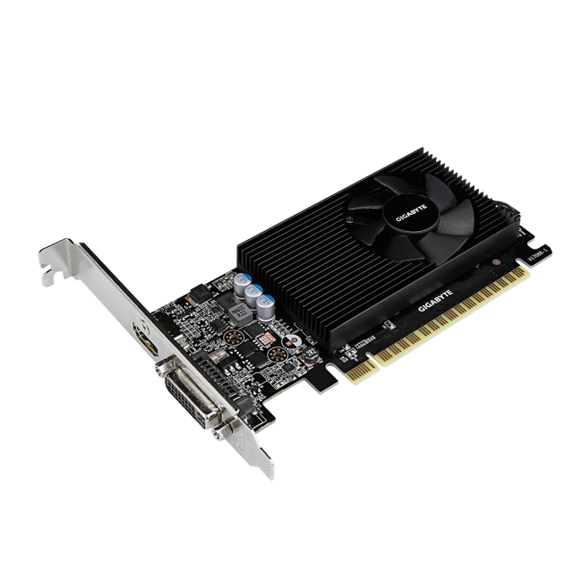 Видео карта GIGABYTE GV-N730D5-2GL, 2GB, GDDR5, 64 bit, DVI-D, HDMI