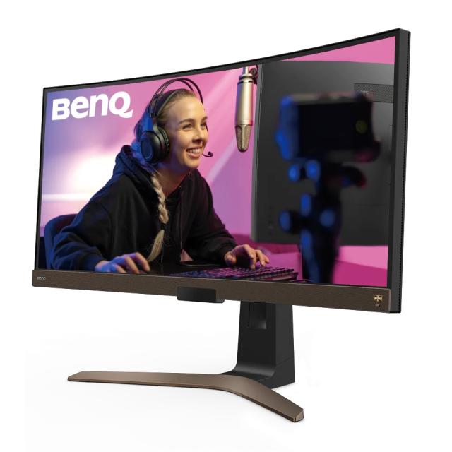 Монитор BenQ EW3880R, 37.5" IPS, HDRi, 4ms(GtG), 3840x1600, 95% DCI-P3, Flicker-free,B.I.+,LBL, 2300R, sRGB, 1000:1, DCR 20M:1, 10bit, 400 cd/m, HDMI(v2.0)x2, DP, USB Type-C(PD 60W, DP Alt mode), treVolo Speakers 3Wx2+Woofer 8W,Tilt,Vesa, RemConr.,Ma