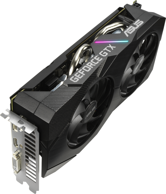 Видео карта ASUS Dual GeForce GTX 1660 SUPER OC Edition 6GB GDDR6 EVO