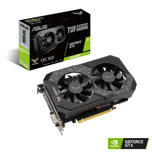 Видео карта ASUS TUF Gaming GeForce GTX 1660 SUPER OC Edition 6GB GDDR6