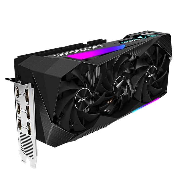 Видео карта GIGABYTE GeForce RTX 3070 AORUS MASTER 8GB GDDR6