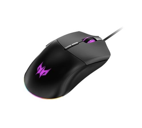 Мишка Acer Predator Gaming Mouse Cestus 330, PMW920 up to 16 000dpi, 7 button, IPS 400, Pixart PMW3335, RGB, Black