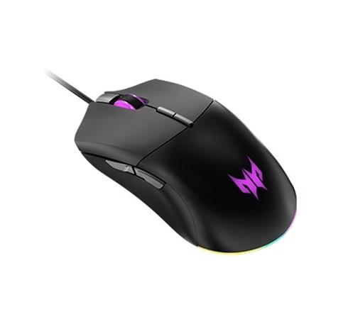 Мишка Acer Predator Gaming Mouse Cestus 330, PMW920 up to 16 000dpi, 7 button, IPS 400, Pixart PMW3335, RGB, Black