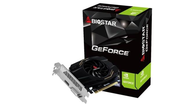 Видео карта BIOSTAR GeForce GT1030, 4GB, DDR4, 64bit, PCI-E 3.0, DVI-I, HDMI