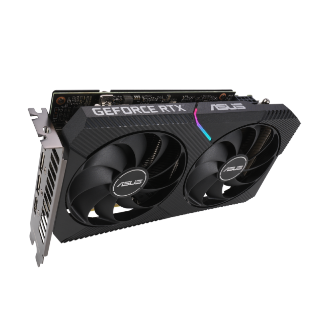 Видео карта ASUS Dual GeForce RTX 3060 V2 OC Edition 12GB GDDR6, 192-bit, HDMI, 3x DP