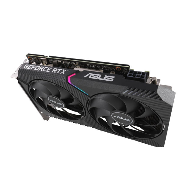 Видео карта ASUS Dual GeForce RTX 3060 V2 OC Edition 12GB GDDR6, 192-bit, HDMI, 3x DP