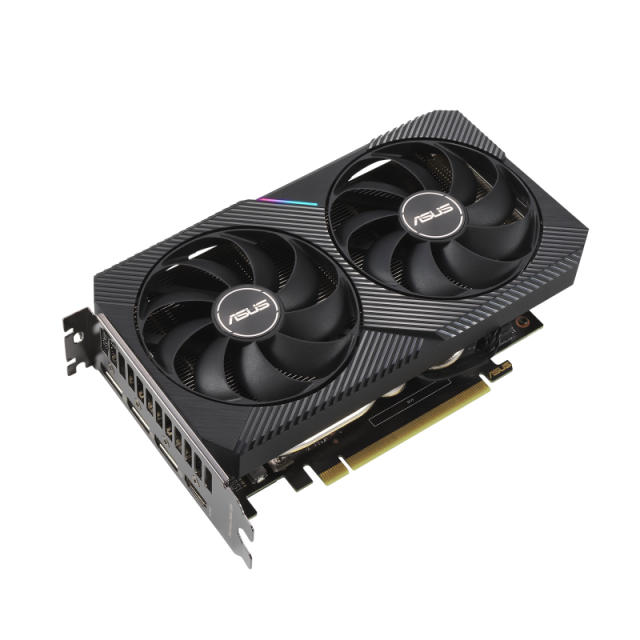 Видео карта ASUS Dual GeForce RTX 3060 V2 OC Edition 12GB GDDR6, 192-bit, HDMI, 3x DP