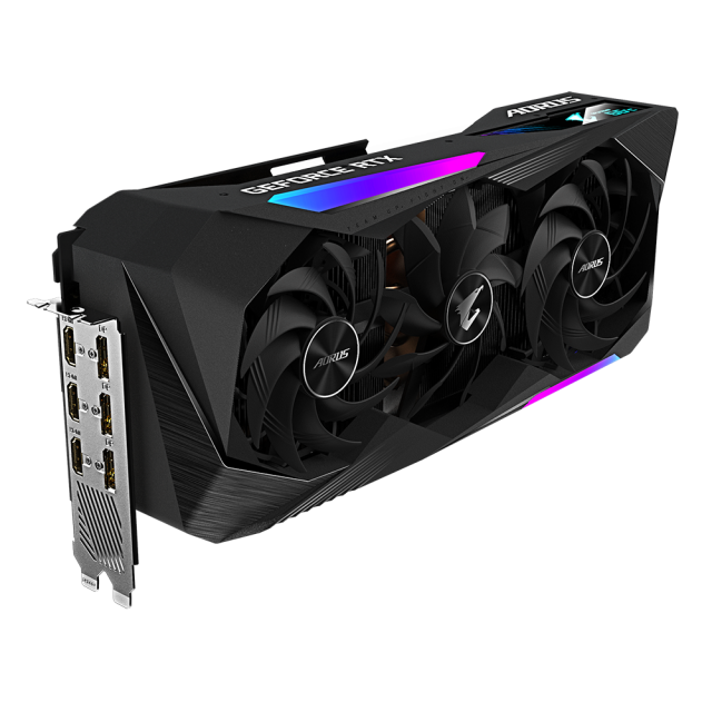 Видео карта GIGABYTE AORUS GeForce RTX 3070 TI MASTER 8GB GDDR6X