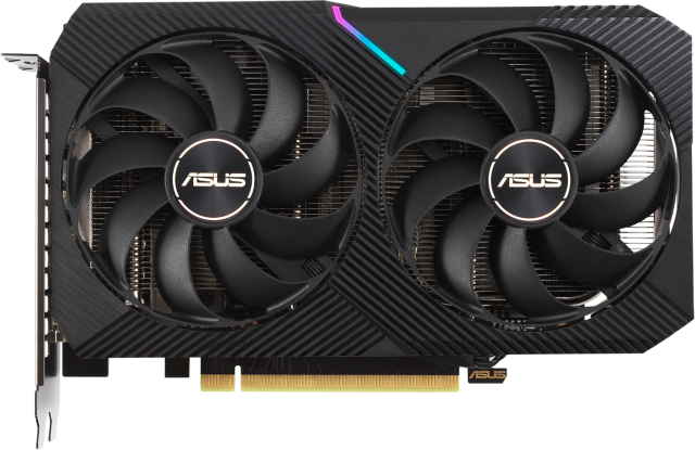 Видеокарта ASUS Dual GeForce RTX 3050 OC Edition PCIE 4.0, 8GB GDDR6 128-bit, DisplayPort, HDMI